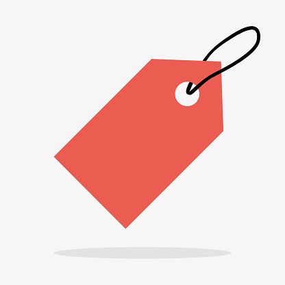 Label. Price Tag Icon in Vector
