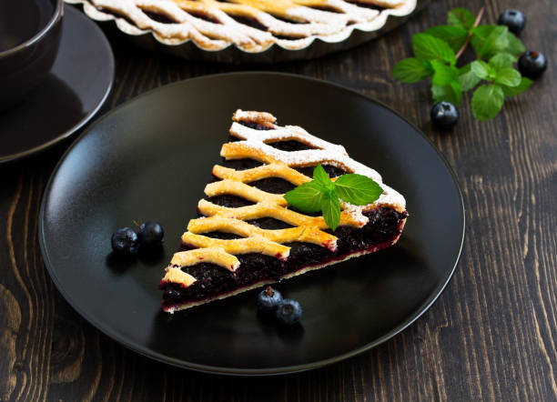 istock Freshly baked homemade blueberry pie. 979016082