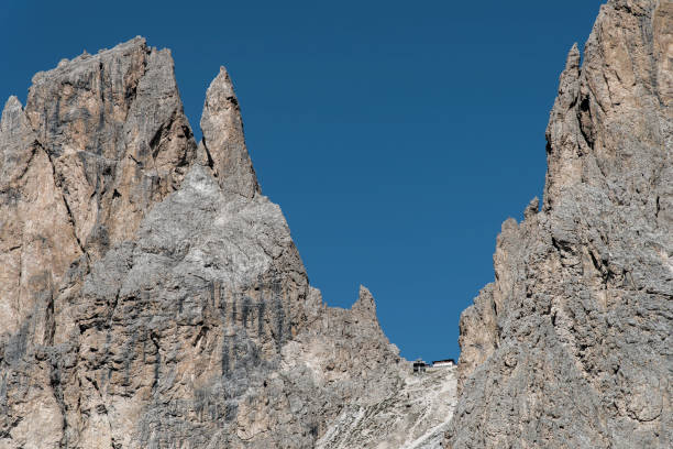 istock Dolomites - Forcella Sasso Lungo and Rifugio Demetz 979016678