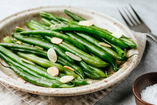 istock Classic Green Bean Almondine 979021252