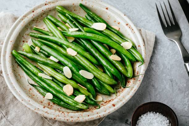 istock Classic Green Bean Almondine 979021302