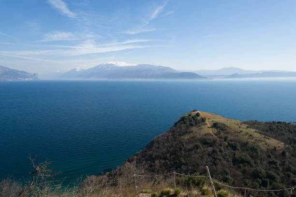 istock Garda lake - Rocca di Manerba panorama view 979021550