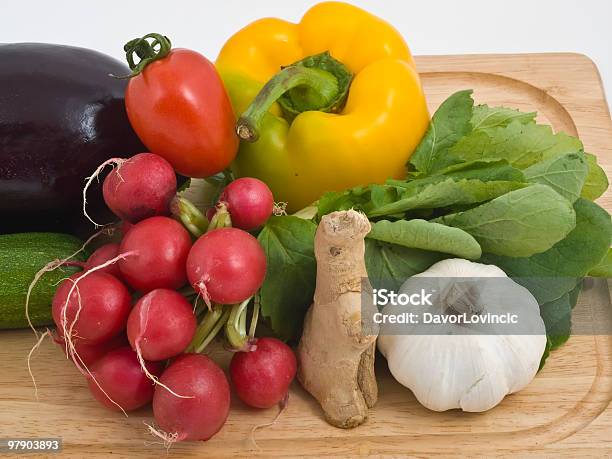 Fresh Vegetables Stock Photo - Download Image Now - Color Image, Crucifers, Eggplant