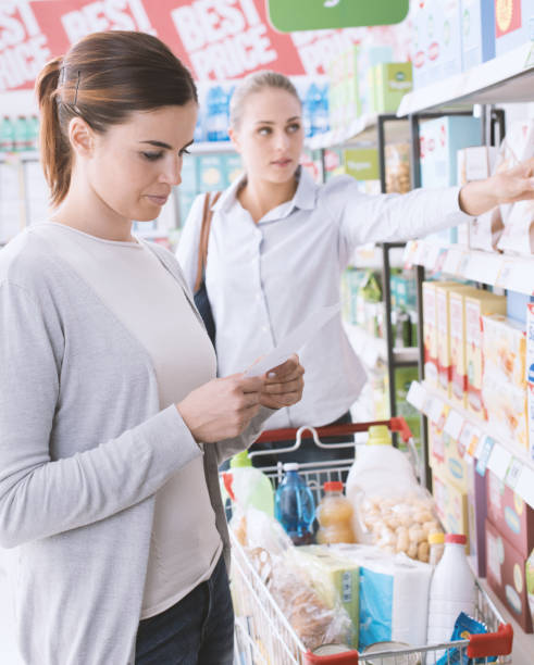 istock Woman doing grocery shopping 979040002