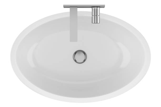 istock top view of ceramic bathroom sink isolated on white background 979043190