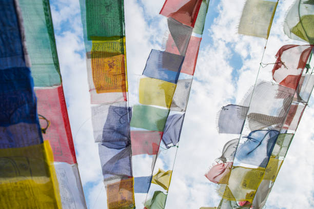 istock colorful waving prayer flags 979044412