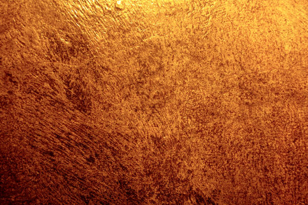 istock Golden metal texture background with high details 979049392