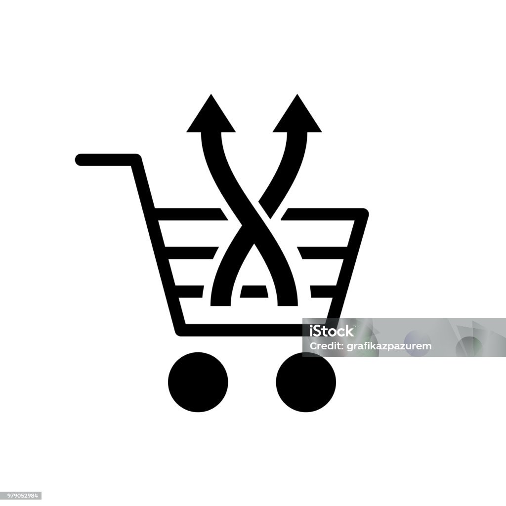 Cross sell icon vector illustration Selling stock vector