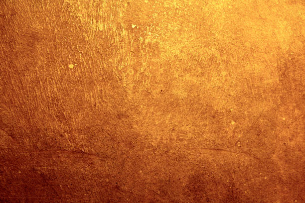 istock Golden metal texture background with high details 979058500
