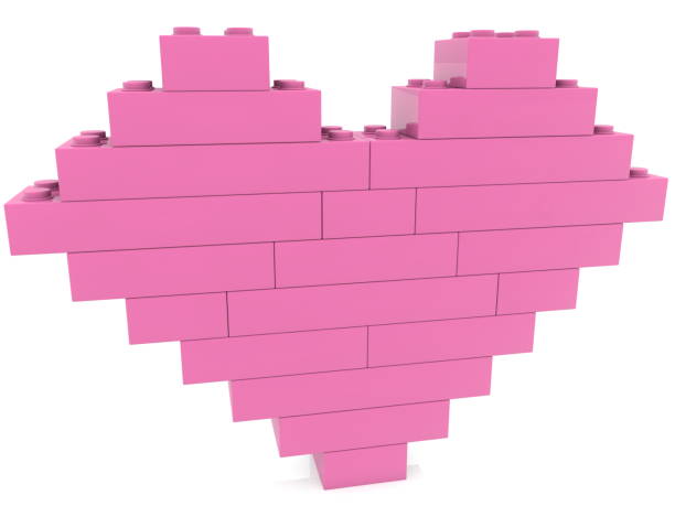 istock Heart of toy bricks 979061410