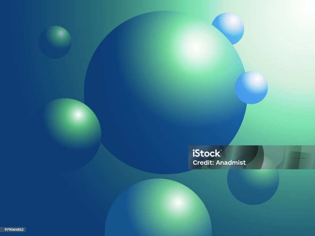 Science Background 3d Abstract Background With 3d Shapes Futuristic Science Backgrounds ...