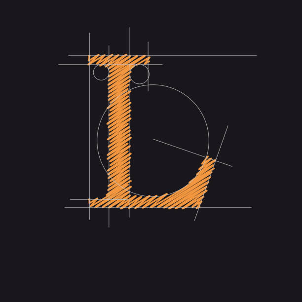 L Designs Basic L Markers Stock Photos, Pictures & Royalty-Free Images - iStock