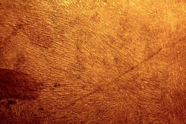 istock Golden metal texture background with high details 979103890