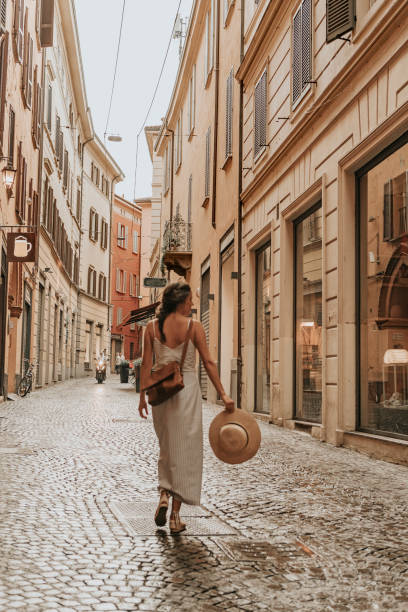 istock Woman walking in bologna 979104688