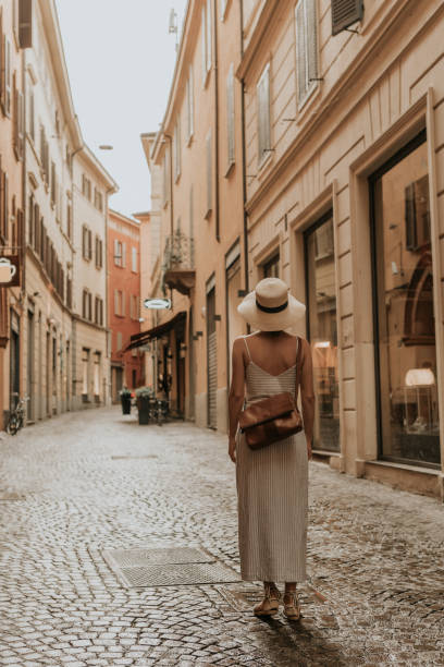 istock Woman walking in bologna 979104752