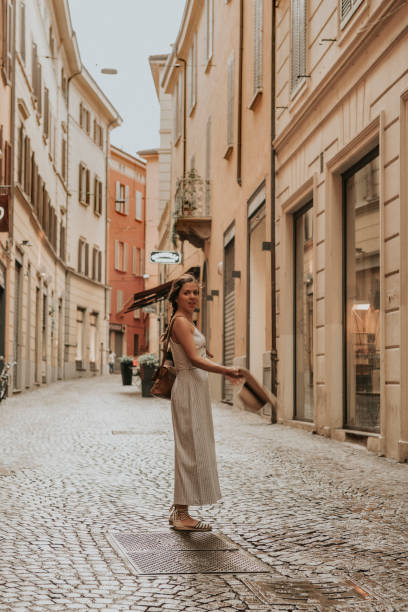 istock Woman walking in bologna 979105068