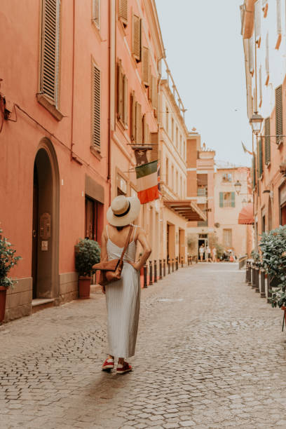 istock Woman walking in bologna 979105132