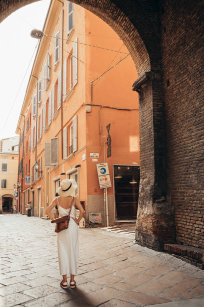 istock Woman walking in bologna 979105180