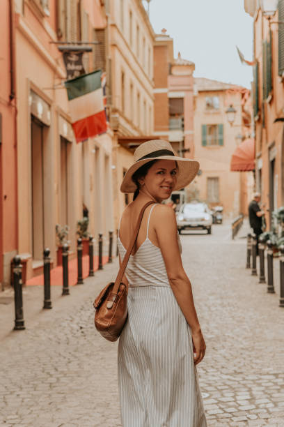 istock Woman walking in bologna 979105458