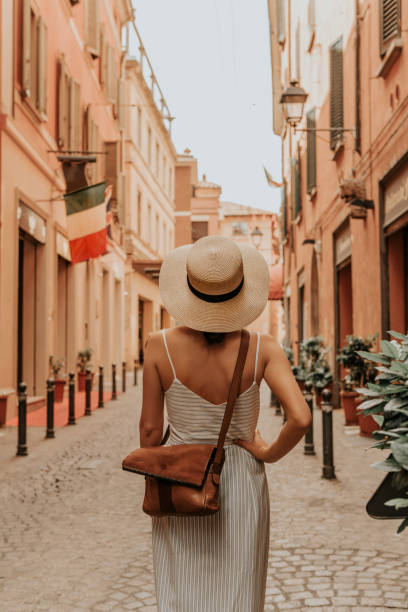 istock Woman walking in bologna 979105614