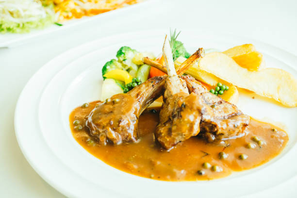 istock High Angle View Of Meal Served In Plate 979105626
