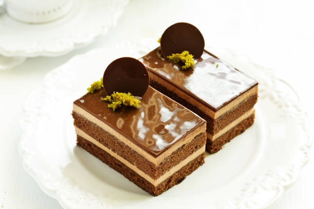 istock A piece of delicious chocolate cake. 979121844