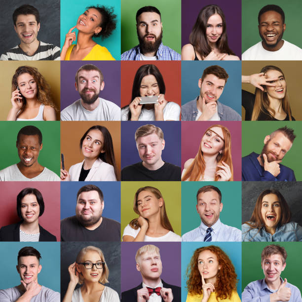istock Diverse young people positive and negative emotions set 979130116