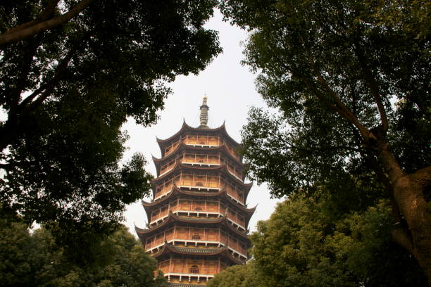 istock buddhist temple in china during winter 979132322
