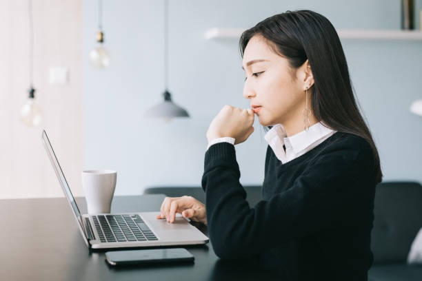 istock Young businesswoman working at home 979167788