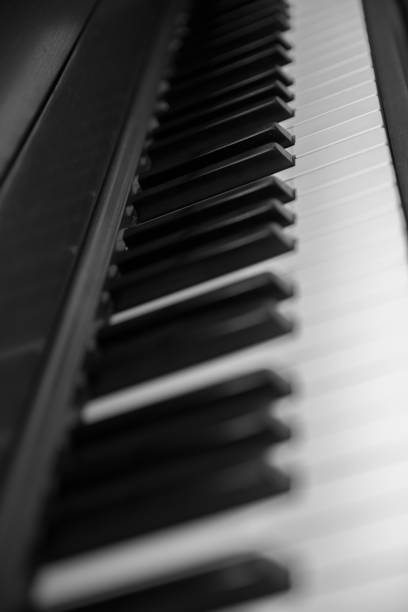 istock close-up of piano keys. close frontal view 979167928