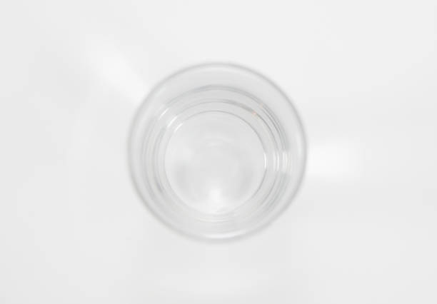istock Water glass isolated on white 979167930
