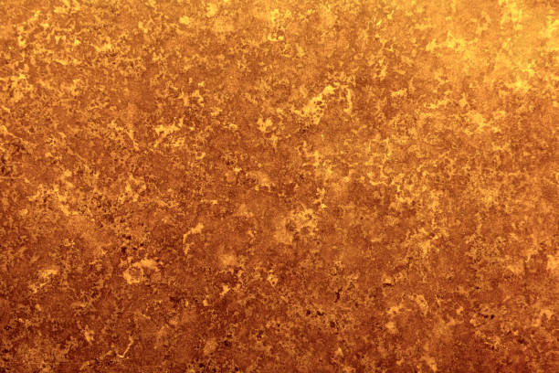 istock Golden metal texture background with high details 979175094