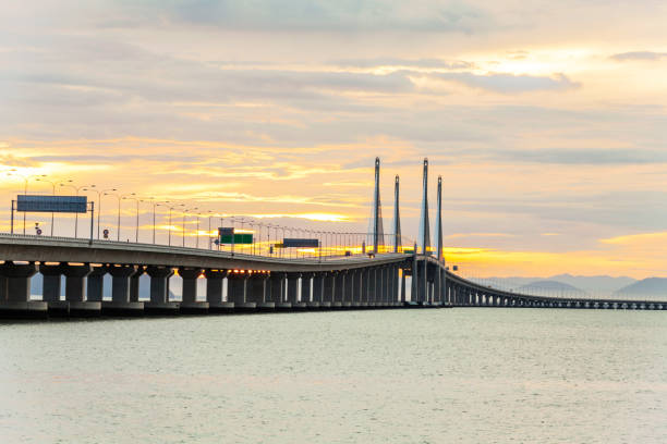 istock 2nd Penang Bridge view during dawn in George Town, Penang, Malaysia 979183908