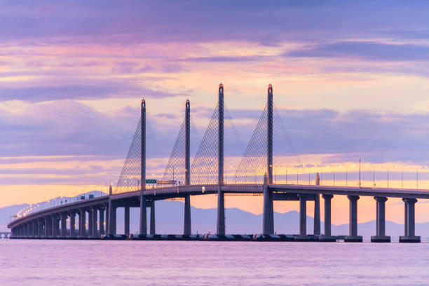 istock 2nd Penang Bridge view during dawn in George Town, Penang, Malaysia 979184254