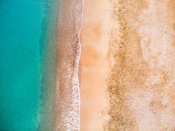 istock Aerial view of clear turquoise sea 979185814