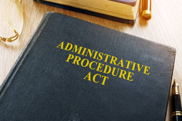 istock The Administrative Procedure Act (APA) on a desk. 979212486