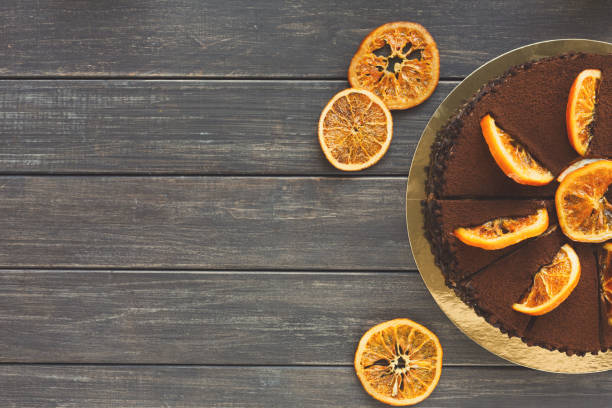 istock Chocolate cake with cream and profiterole 979217136