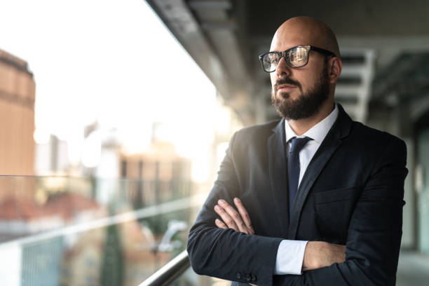istock Business man Serious Arms Crossed 979237748