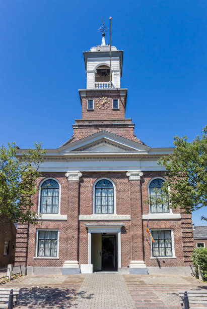 istock Front of the Waddenkerk church in De Cocksdorp, Netherlands 979253274