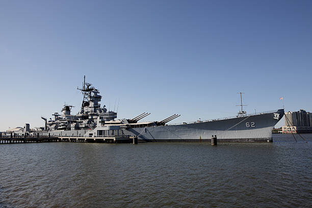 istock Battleship USS New Jersey at Camden, NJ 97926802