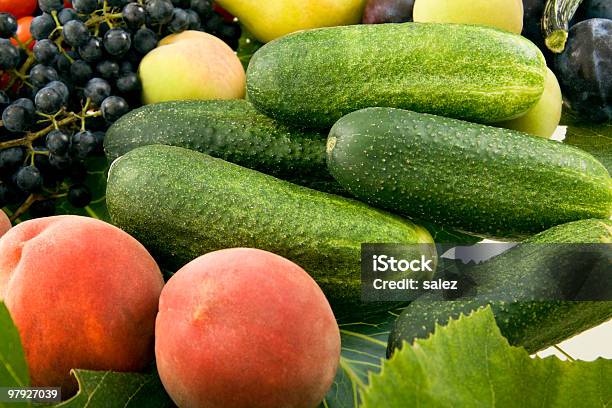 Owoce I Warzywa - zdjęcia stockowe i więcej obrazów Artykuły spożywcze - Artykuły spożywcze, Bez ludzi, Brzoskwinia - Owoc