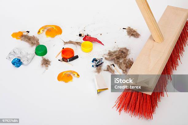 Cleaning Red Mop Stock Photo - Download Image Now - Broom, Chores, Cigarette Butt
