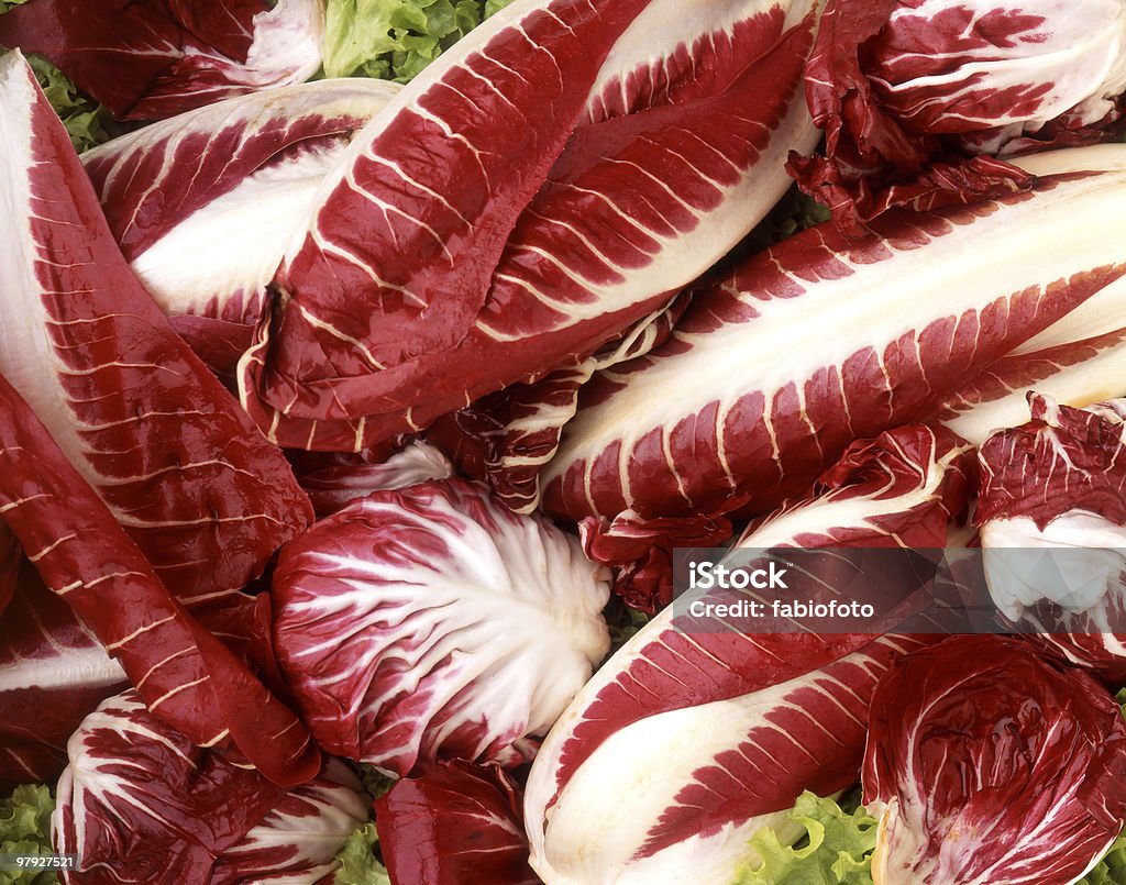Red-Salat - Lizenzfrei Bildhintergrund Stock-Foto