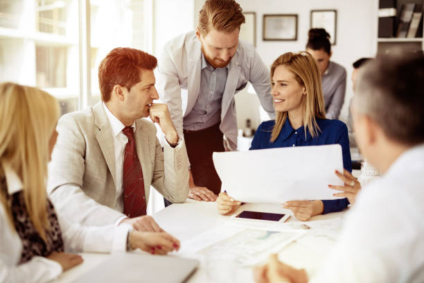 istock Businesspeople collaborating in office 979276266