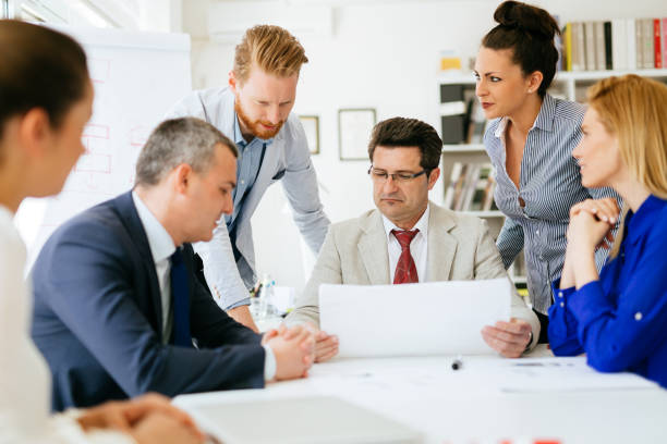 istock Business people working in office 979282558