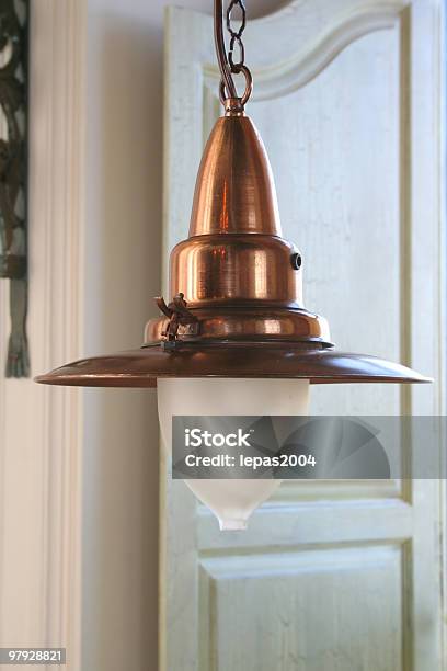 Old Lantern Stock Photo - Download Image Now - Brown, Color Image, Copper