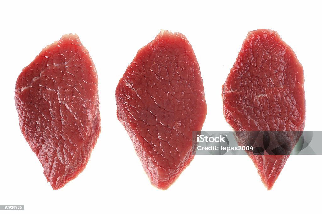 Świeże mięso wołowe - Zbiór zdjęć royalty-free (Białko)