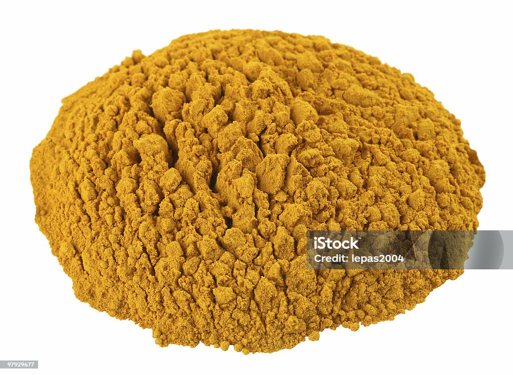 Curcuma spice  Color Image Stock Photo