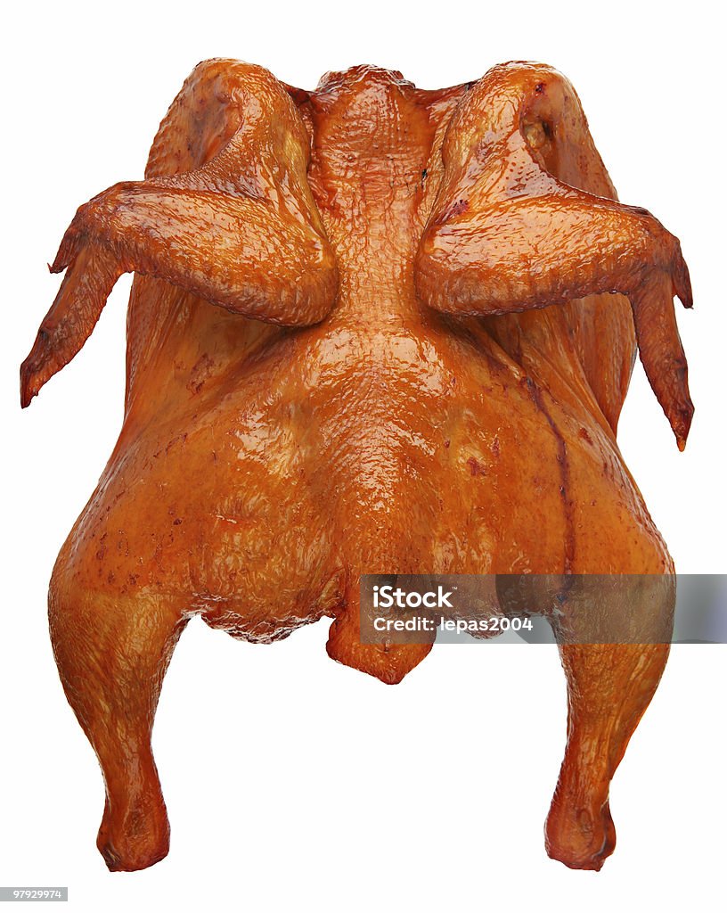 Frango defumado - Foto de stock de Assado royalty-free