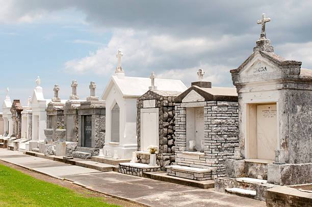 Saint Louis Cemetery stock photo